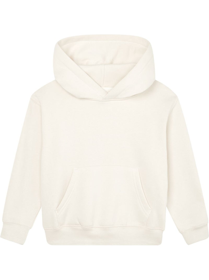Sweat à capuche essential - mantis Blanc Beige - Kiabi