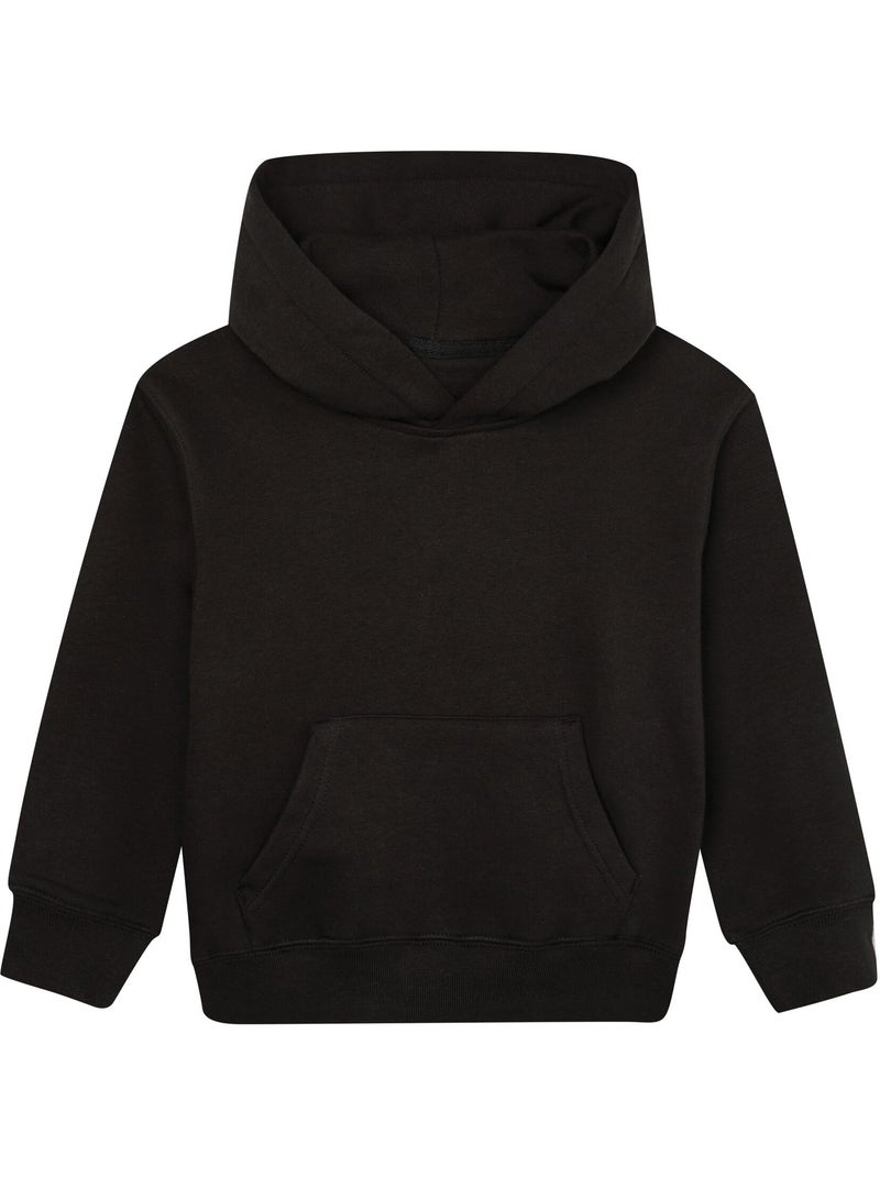 Sweat à capuche essential - mantis Noir - Kiabi