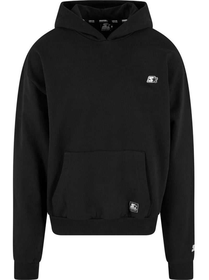 Sweat à capuche essential - starter black label Noir - Kiabi