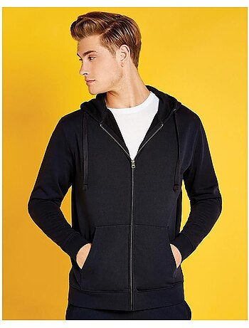 Sweat à capuche et fermeture zippée - kustom kit