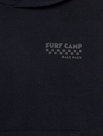 Sweat à capuche et manches courtes