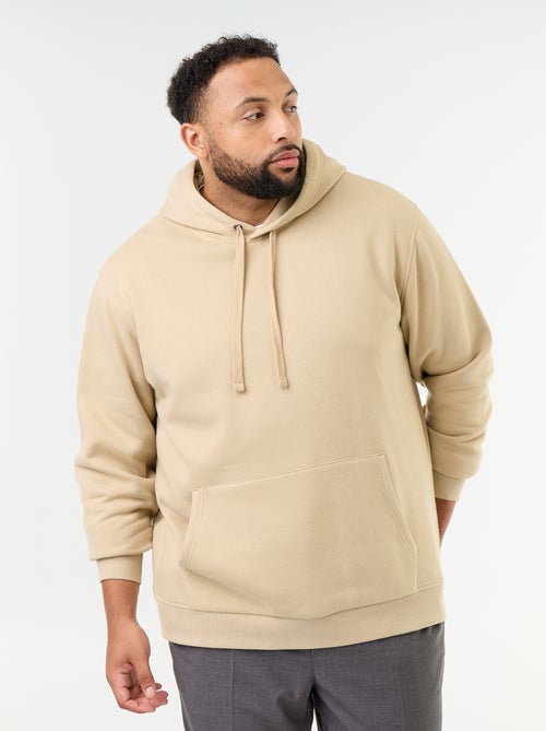 Sweat à capuche et poche kangourou - Kiabi