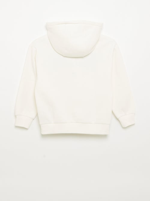 Sweat à capuche et poche kangourou - Kiabi