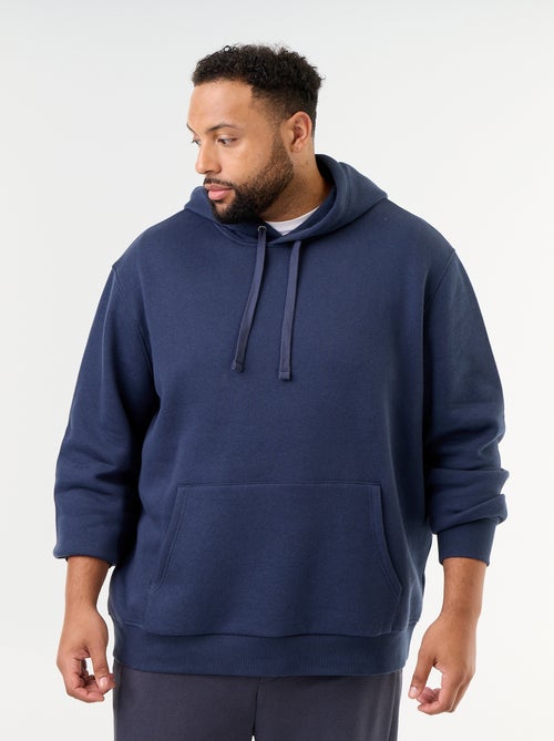 Sweat à capuche et poche kangourou - Kiabi