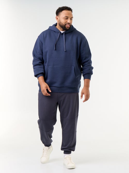 Sweat à capuche et poche kangourou - Kiabi