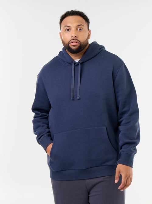 Sweat à capuche et poche kangourou - Kiabi