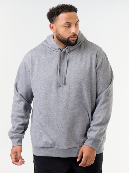 Sweat à capuche et poche kangourou - Kiabi