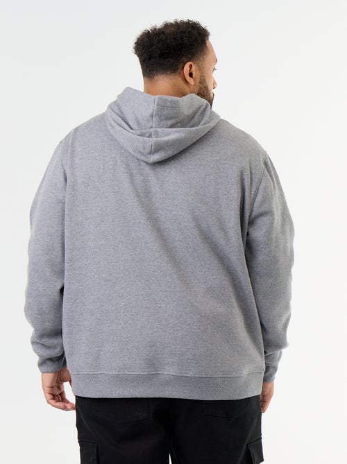 Sweat à capuche et poche kangourou - Kiabi