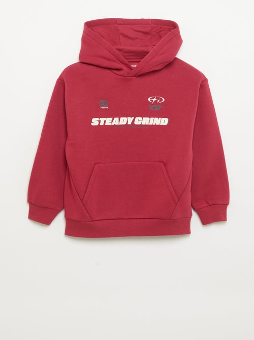 Sweat à capuche et poche kangourou - Kiabi