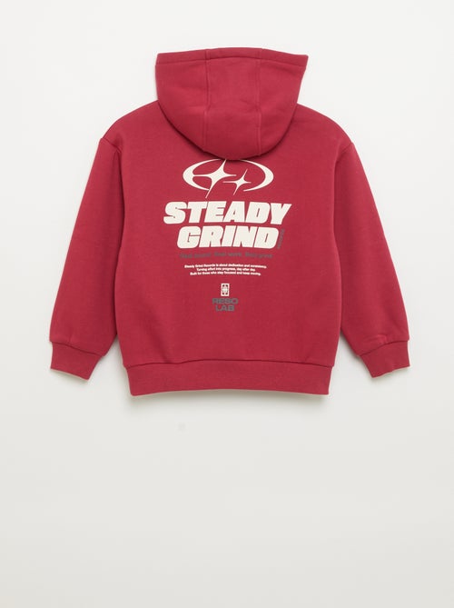 Sweat à capuche et poche kangourou - Kiabi