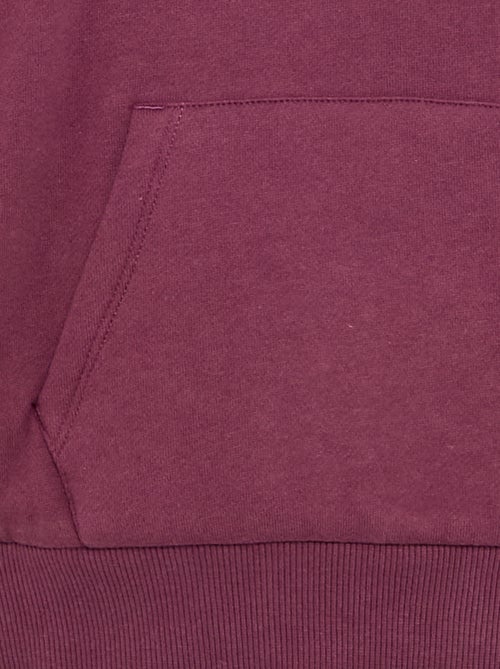 Sweat à capuche et poche kangourou - Kiabi