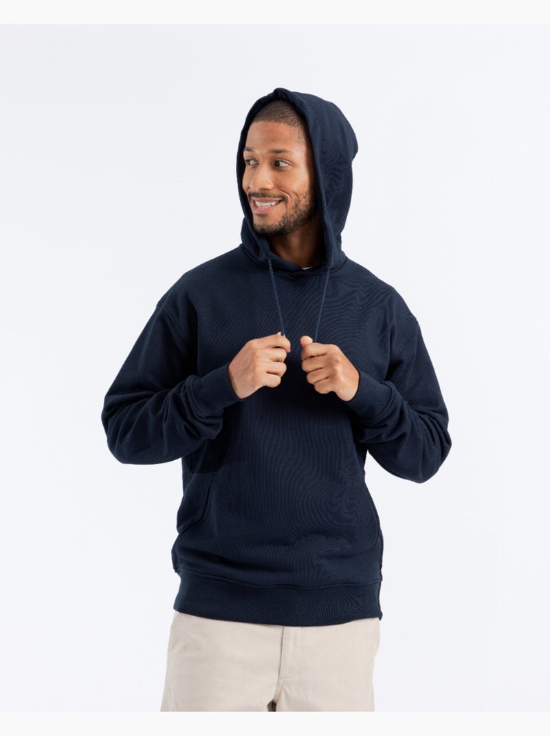Sweat à capuche Evasion   - New Man Bleu - Kiabi