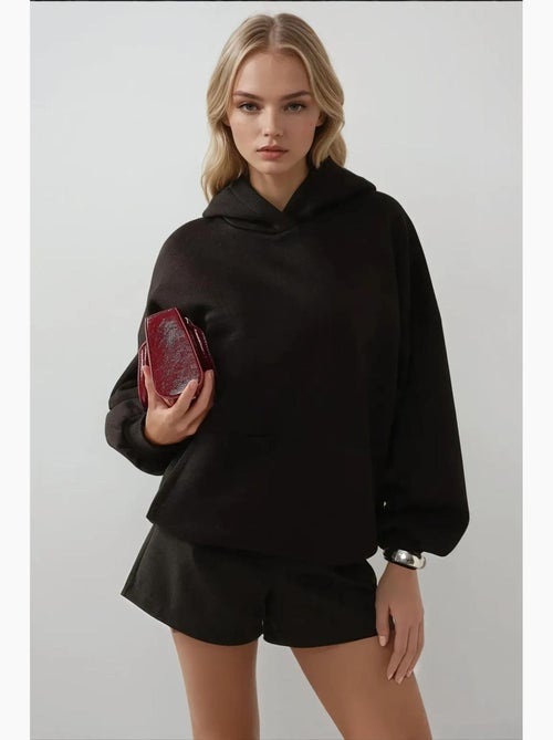 Sweat à capuche extra-large et épais hiccup - Kiabi