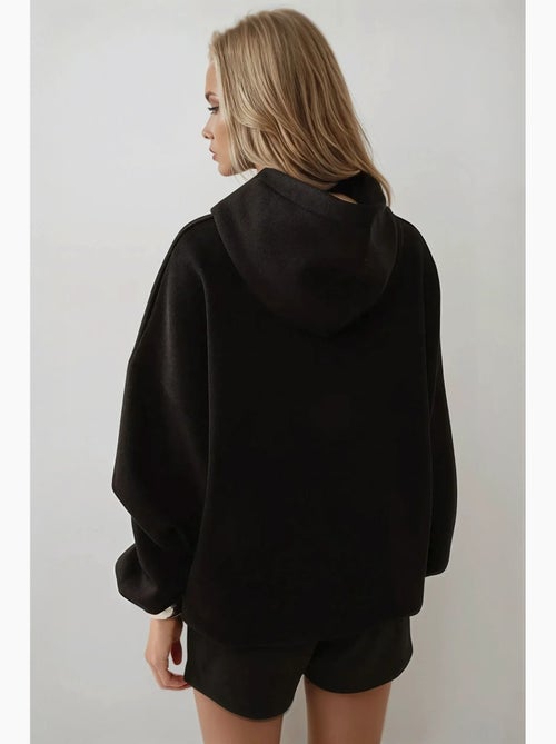 Sweat à capuche extra-large et épais hiccup - Kiabi