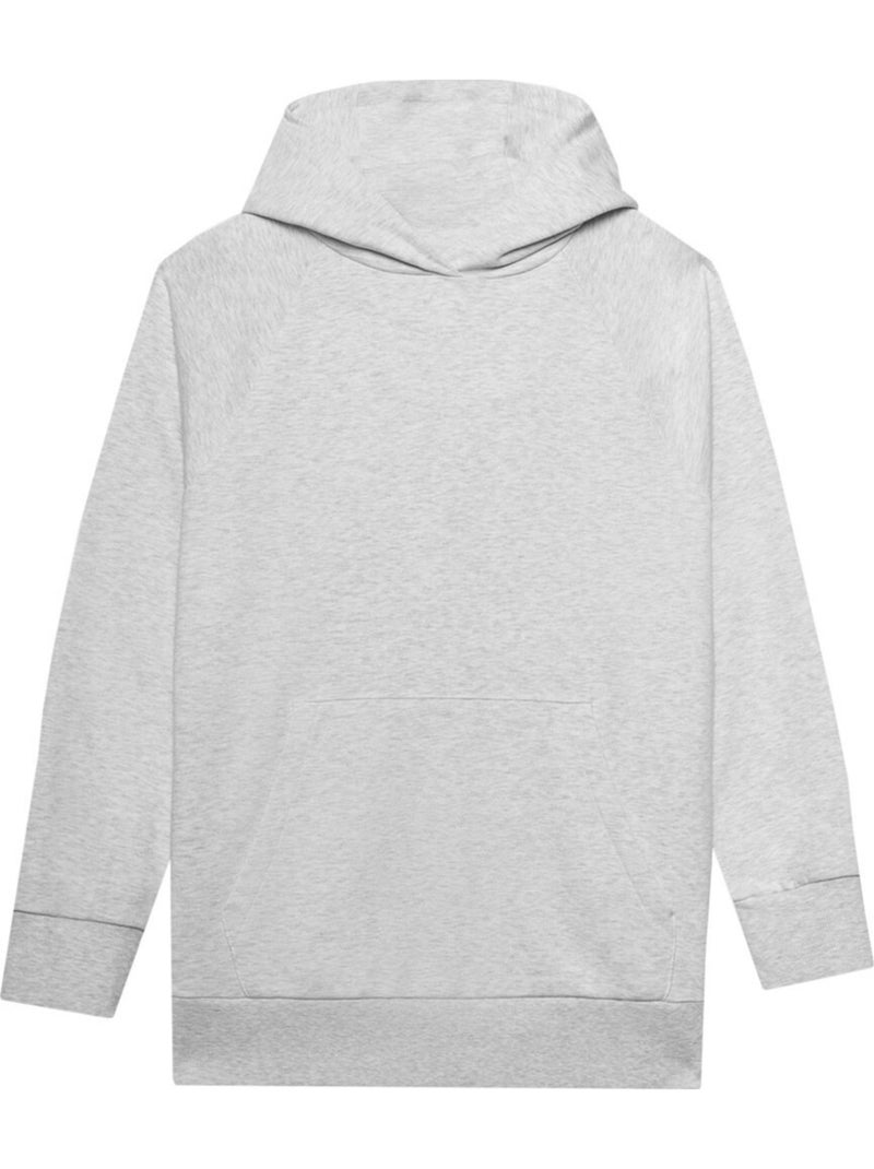 Sweat à capuche f0955 - 4f Gris clair - Kiabi