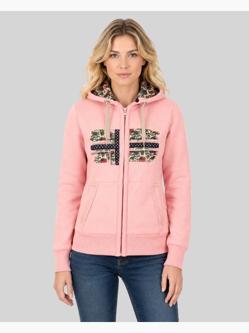 Sweat à capuche fabeaute – geographical norway - Kiabi