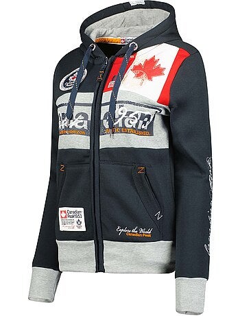 Sweat à capuche face – canadian peak
