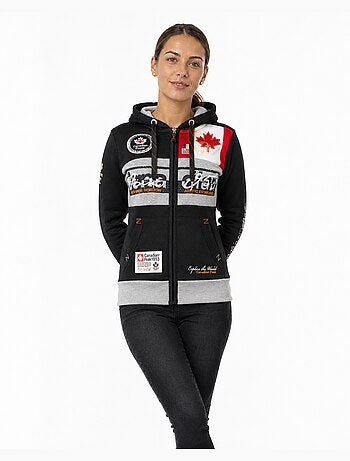 Sweat à capuche face – canadian peak