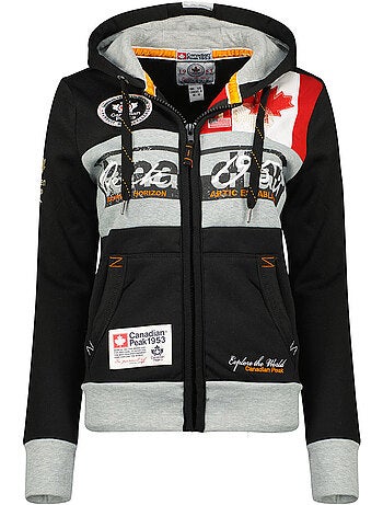 Sweat à capuche face – canadian peak