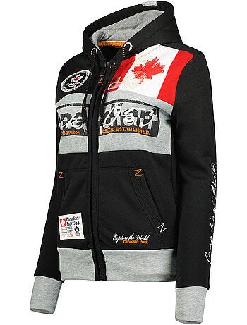 Sweat à capuche face – canadian peak