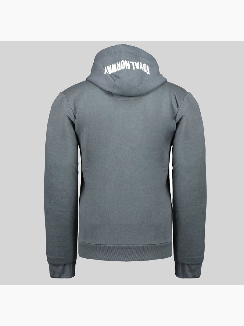 Sweat à capuche faponie – geographical norway Gris foncé - Kiabi