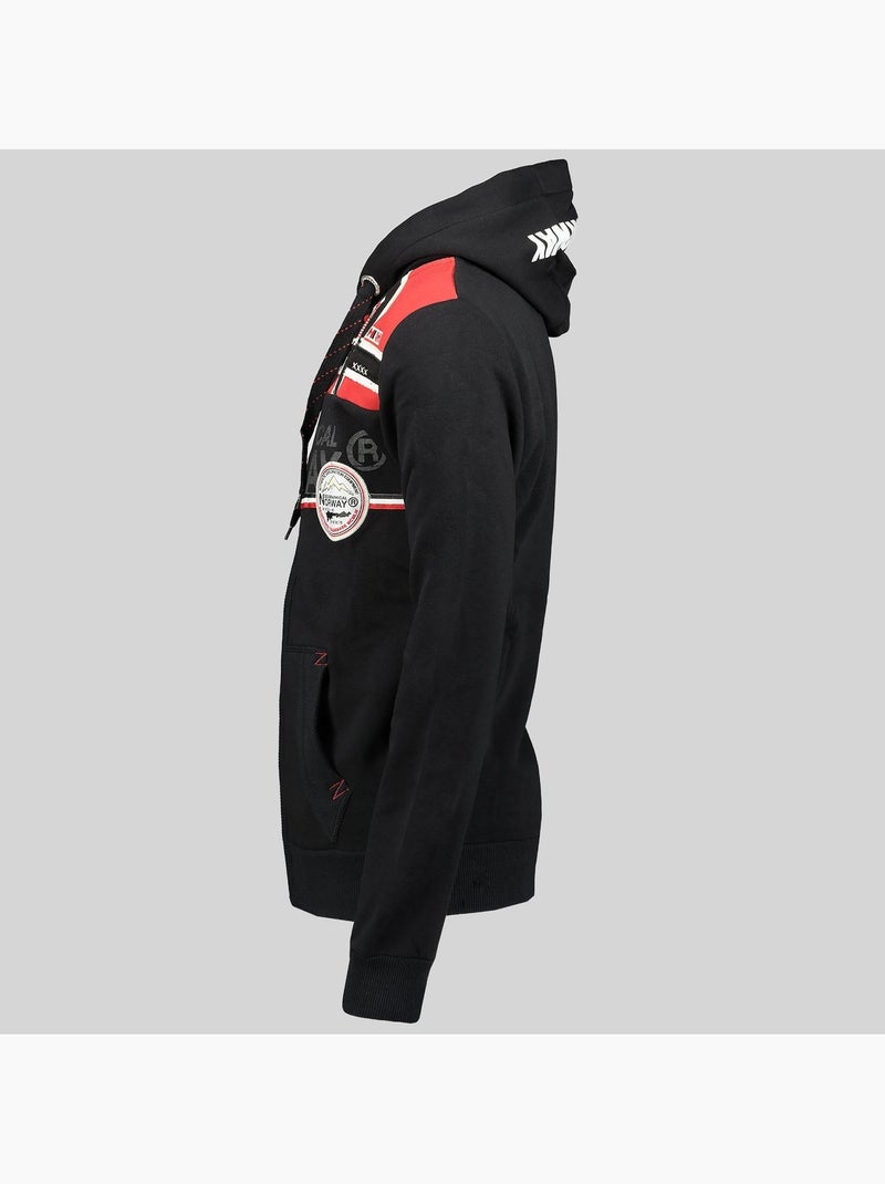 Sweat à capuche faponie – geographical norway Noir - Kiabi