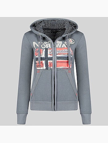 Sweat à capuche farlotte – geographical norway