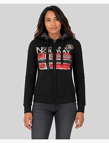 Sweat à capuche farlotte – geographical norway
