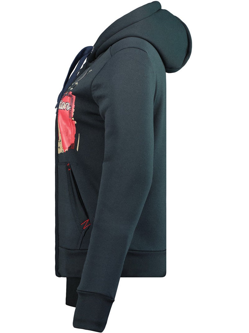 Sweat à capuche farlotteak – canadian peak Bleu marine - Kiabi