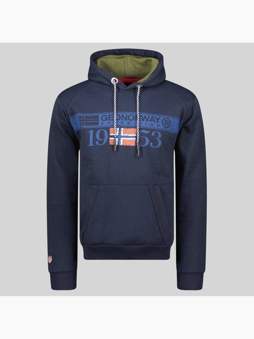 Sweat à capuche fastlife – geographical norway - Kiabi