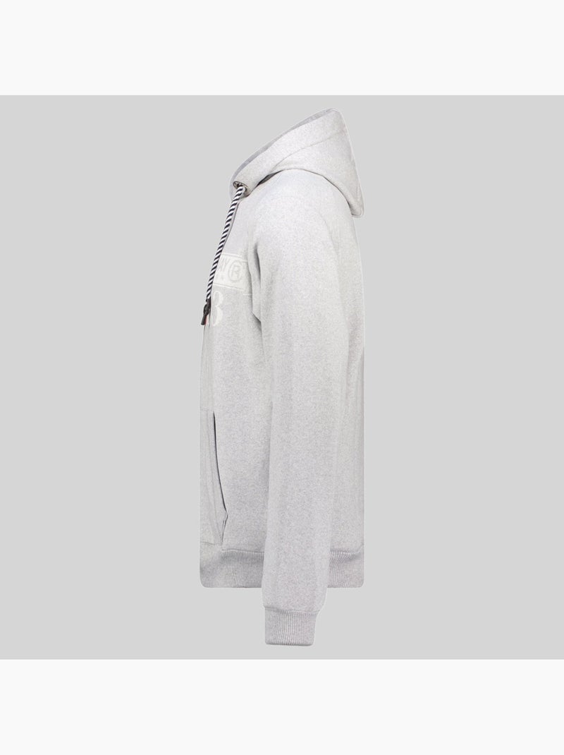 Sweat à capuche fastlife – geographical norway Gris clair - Kiabi