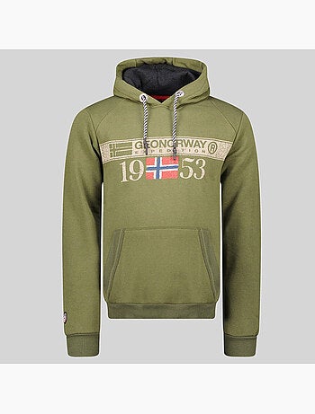 Sweat à capuche fastlife – geographical norway