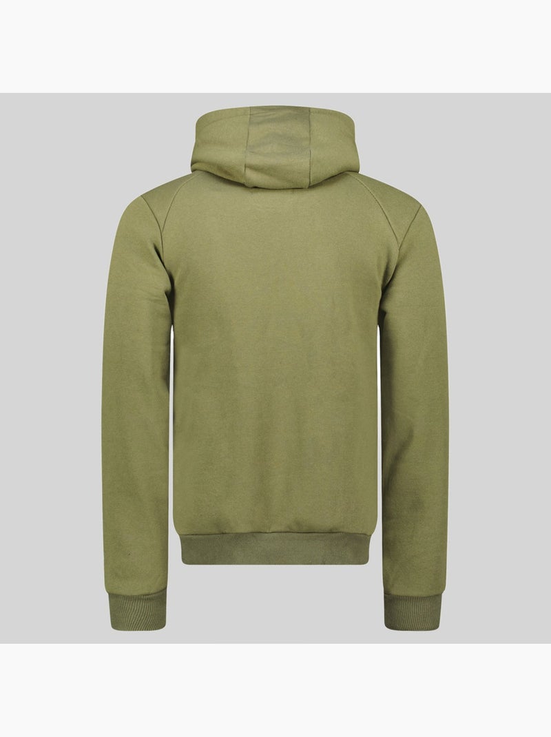 Sweat à capuche fastlife – geographical norway Kaki - Kiabi