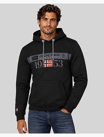Sweat à capuche fastlife – geographical norway