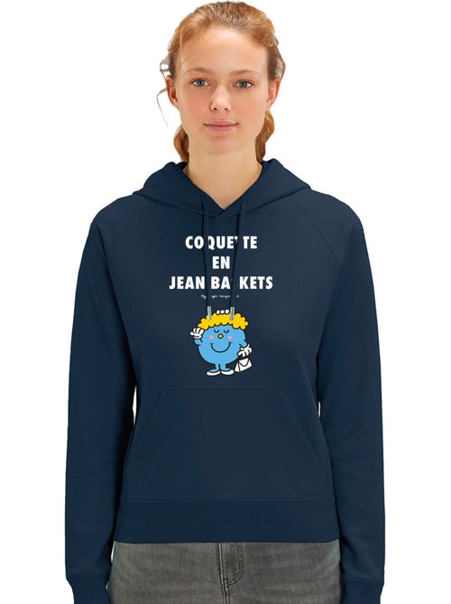 Sweat à capuche Femme - COQUETTE EN JEAN BASKET 2 - Kiabi