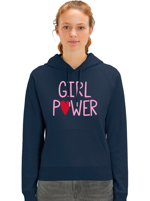 Sweat à capuche Femme - GIRL POWER MPT - Kiabi