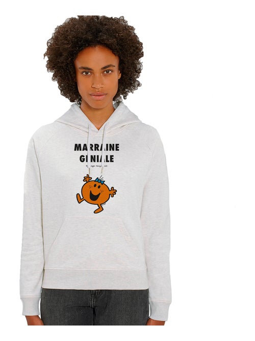 Sweat à capuche Femme - LA PLUS GÉNIALE DES MARRAINES 2 - Kiabi