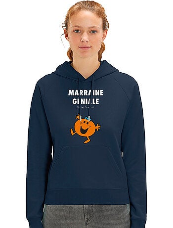 Sweat à capuche Femme - LA PLUS GÉNIALE DES MARRAINES 2