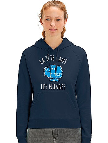 Sweat à capuche Femme - LA TÊTE DANS LES NUAGES