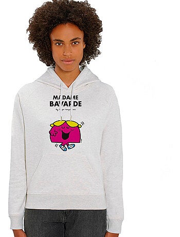 Sweat à capuche Femme - MADAME BAVARDE