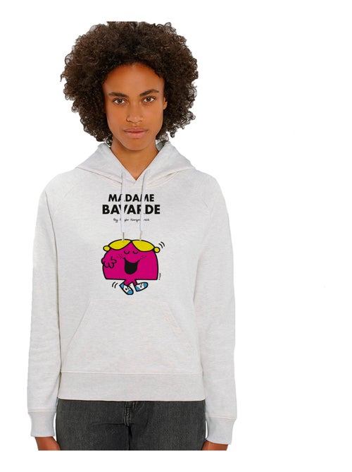 Sweat à capuche Femme - MADAME BAVARDE - Kiabi