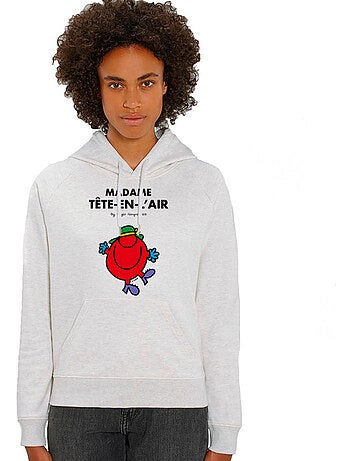 Sweat à capuche Femme - MADAME TÊTE EN L'AIR