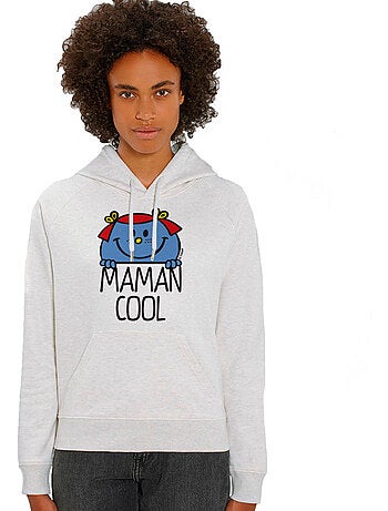 Sweat à capuche Femme - MAMAN COOL