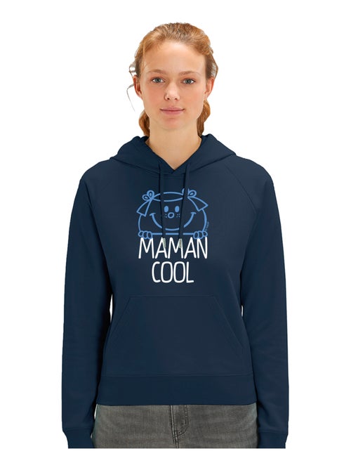 Sweat à capuche Femme - MAMAN COOL - Kiabi