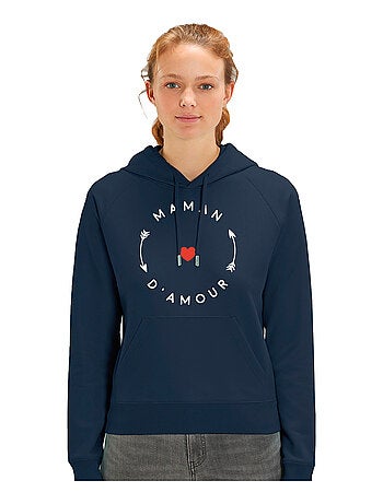 Sweat à capuche Femme - MAMAN D'AMOUR 2 MPT