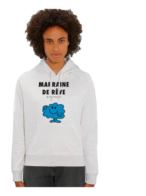 Sweat à capuche Femme - MARRAINE DE RÊVE 2 - Kiabi