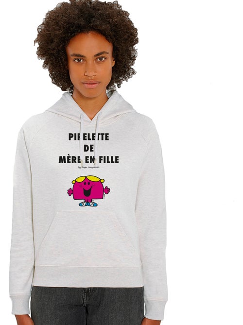 Sweat à capuche Femme - PIPELETTE DE MÈRE EN FILLE 2 - Kiabi