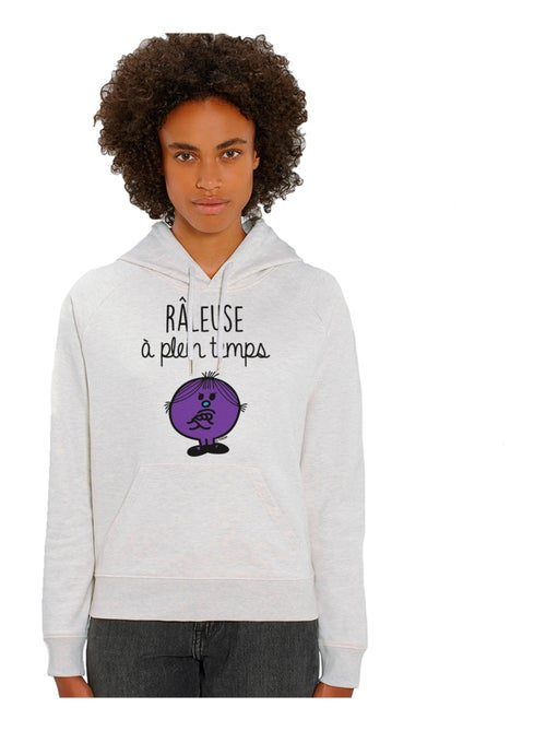 Sweat à capuche Femme - RÂLEUSE À PLEIN TEMPS - Kiabi