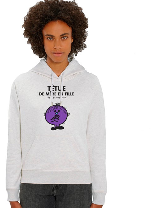 Sweat à capuche Femme - TÊTUE DE MÈRE EN FILLE - Kiabi