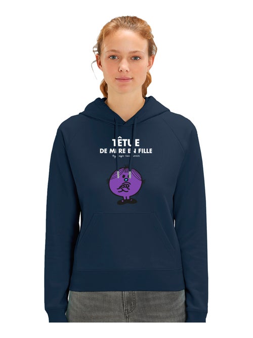 Sweat à capuche Femme - TÊTUE DE MÈRE EN FILLE - Kiabi
